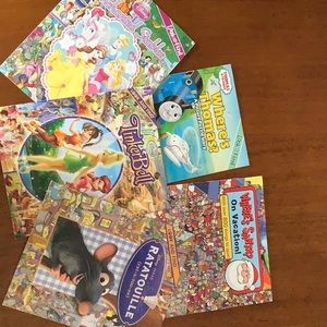 5 softcover look and find kids books